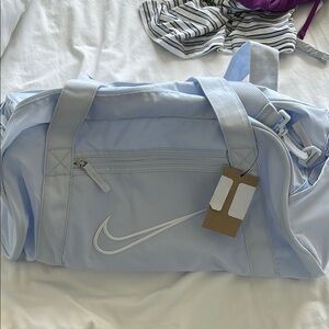 Nike Light Blue Duffel Bag